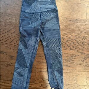 LULU Geometric Patterned Leggings